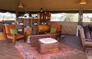 Ndutu Wilderness Camp Lounge