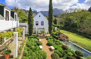 Garden and Mountain views 