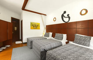 Spacious triple room