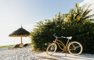 Beach bicycles 