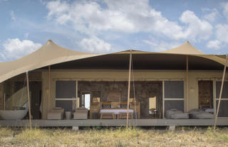Namiri Plains - Family Tent Exterior