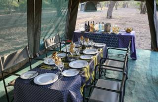 Chobe camp - meals 