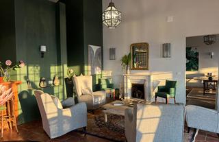 Kilimani House_Lounge_Fireplace