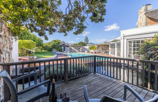 View from deck Garden Deluxe Room, No.8