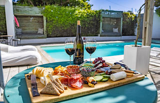 Platter at the Villa's Pool