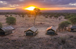 Sunrise at Olaado Tarangire