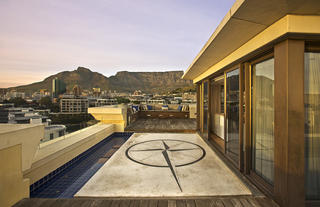 Side Terrace view of Table Mountain