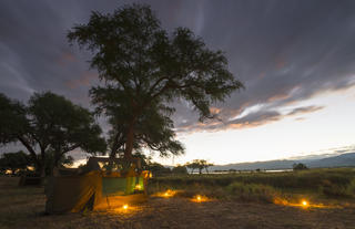 Tent in the Evening