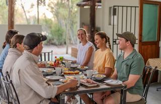 guests dining