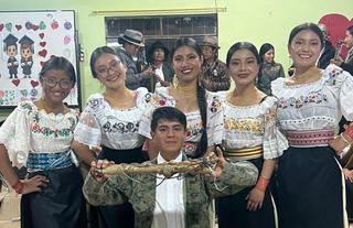 Quichua community tour – festival music and traditional celebration