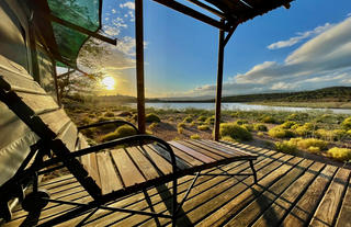 View from Luxury Tents