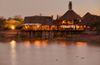 Main Lodge at Night