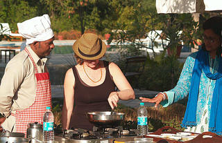 Cooking demostration
