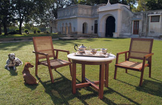 Tea in the gardens