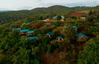 Bird Eye View of the Lodge