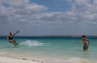 Kitesurfing