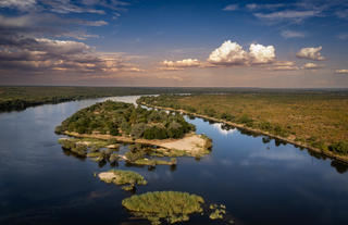 Chundu Island - Aerial View