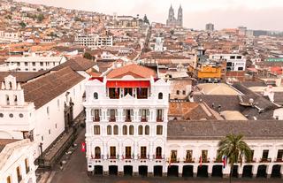 Hotel Plaza Grande - Fachada