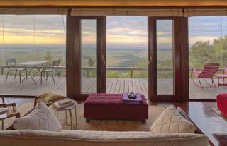 A tent with a view