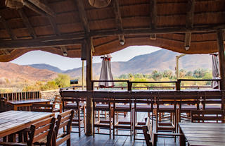Epupa Falls Lodge Deck & Restaurant