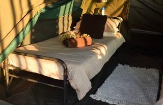 Nxai Pan, camp itinerant confort