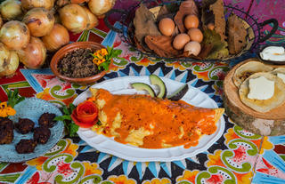 Traditional Costa Rican Breakfast