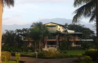 Casa Turire with Turrialba volcano
