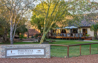 Lodge entrance