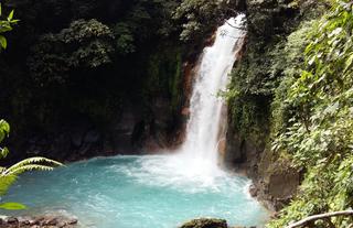 Rio Celeste waterfall, Volcan Tenorio National Park