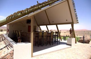 Desert Quiver Camp Bar Area