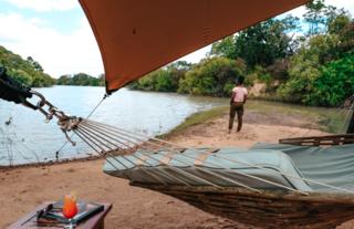 Hammock on the beach