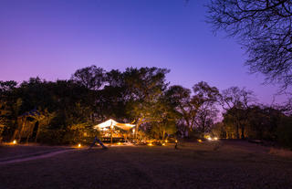 Boma area at night