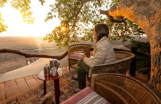 Viewing Deck at sunrise