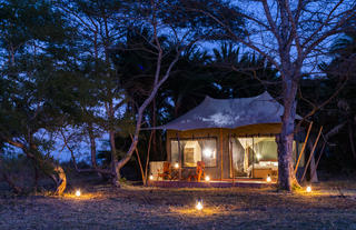 Busanga Plains Camp - tent exterior