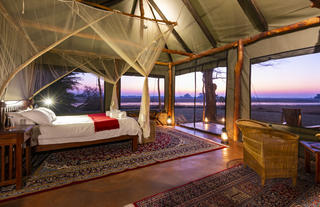 Busanga Plains Camp - tent interior