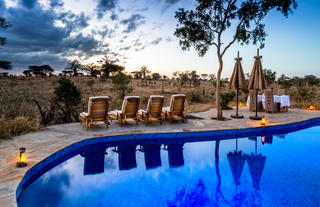 Pool overlooking the waterhole