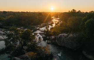 Sand river