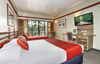 Resort hotel room