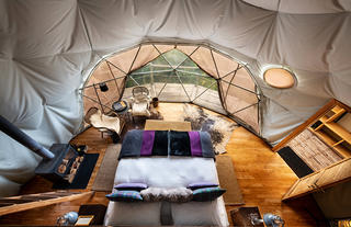 The Highlands - Dome Tent Interior