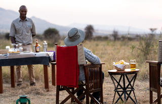 NYIKANI CAMP - CENTRAL SERENGETI - Sundowner