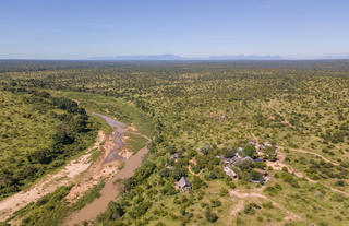 Aerial View of Misava Safari Camp 