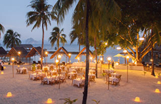 Group Private Dinner Set-up