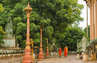 Cambodia - Temple Monks