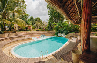 Pool area