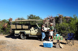 Picnic on safari