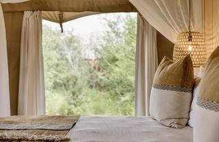 Encounter by Ongava guest tent interior