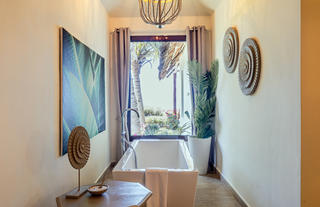 Tub with a view