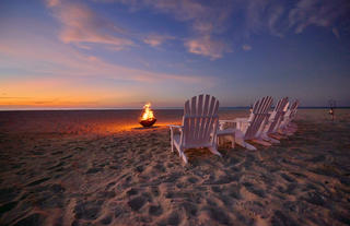 Sunset Beach Bonfire 