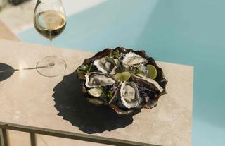 La Residence Oysters at the Pool