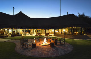 Okonjima Luxury Bush Camp Evening Fire Pit 